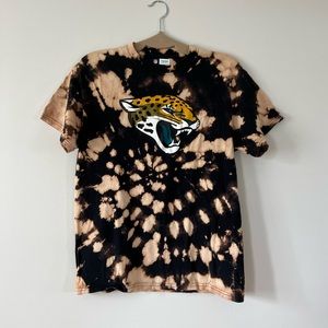 Tie Dye Jacksonville Jaguars tee shirt
